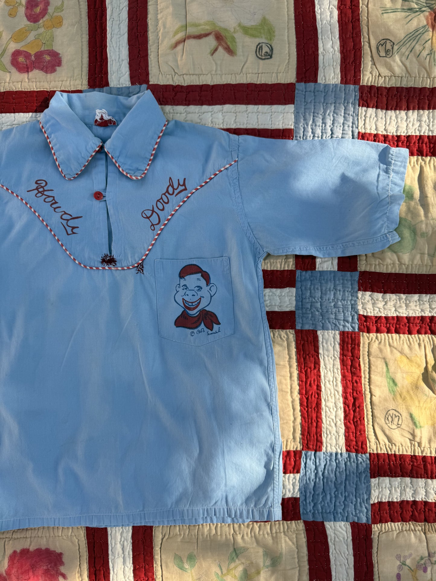 1950s howdy doody shirt