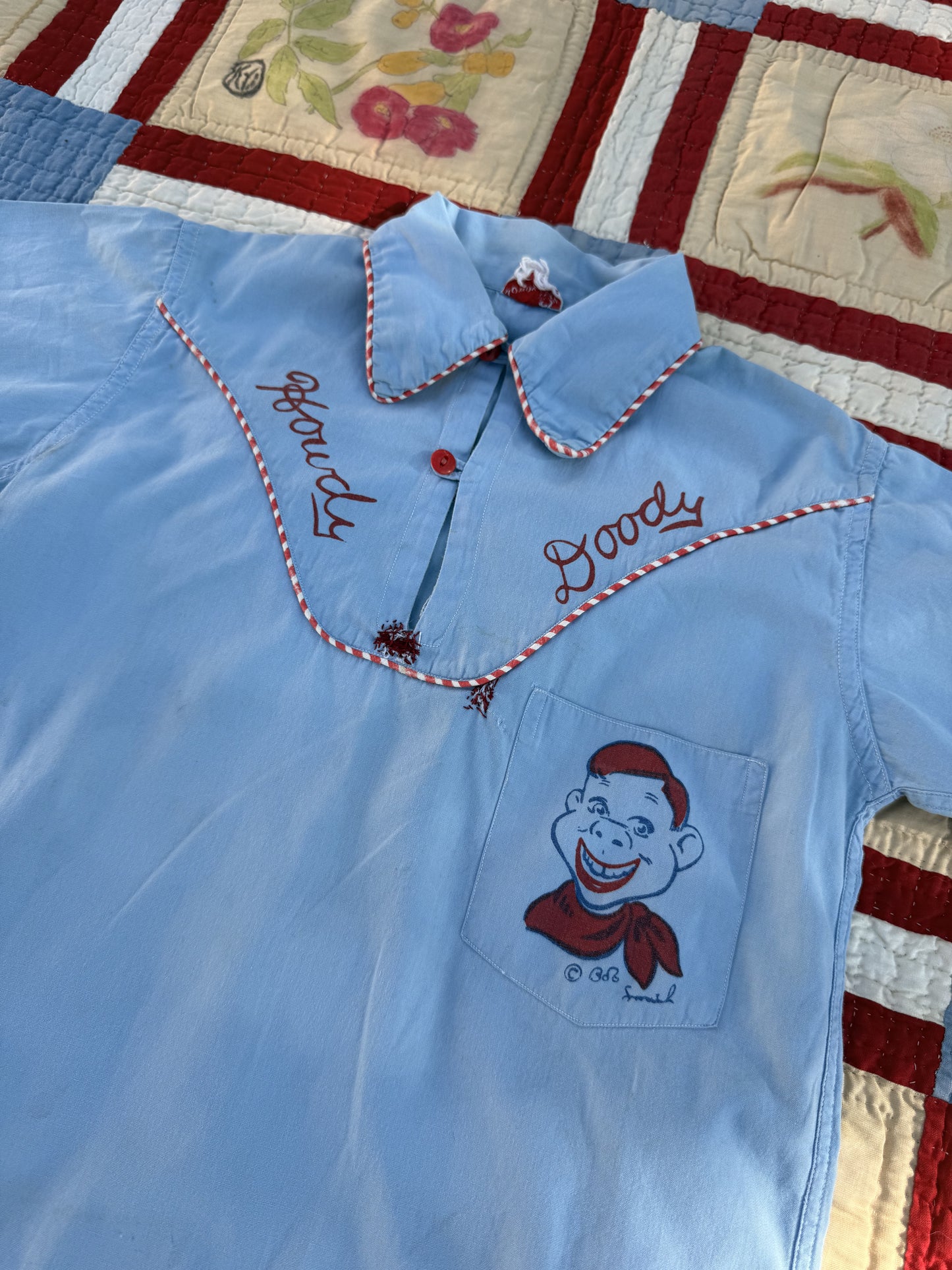 1950s howdy doody shirt