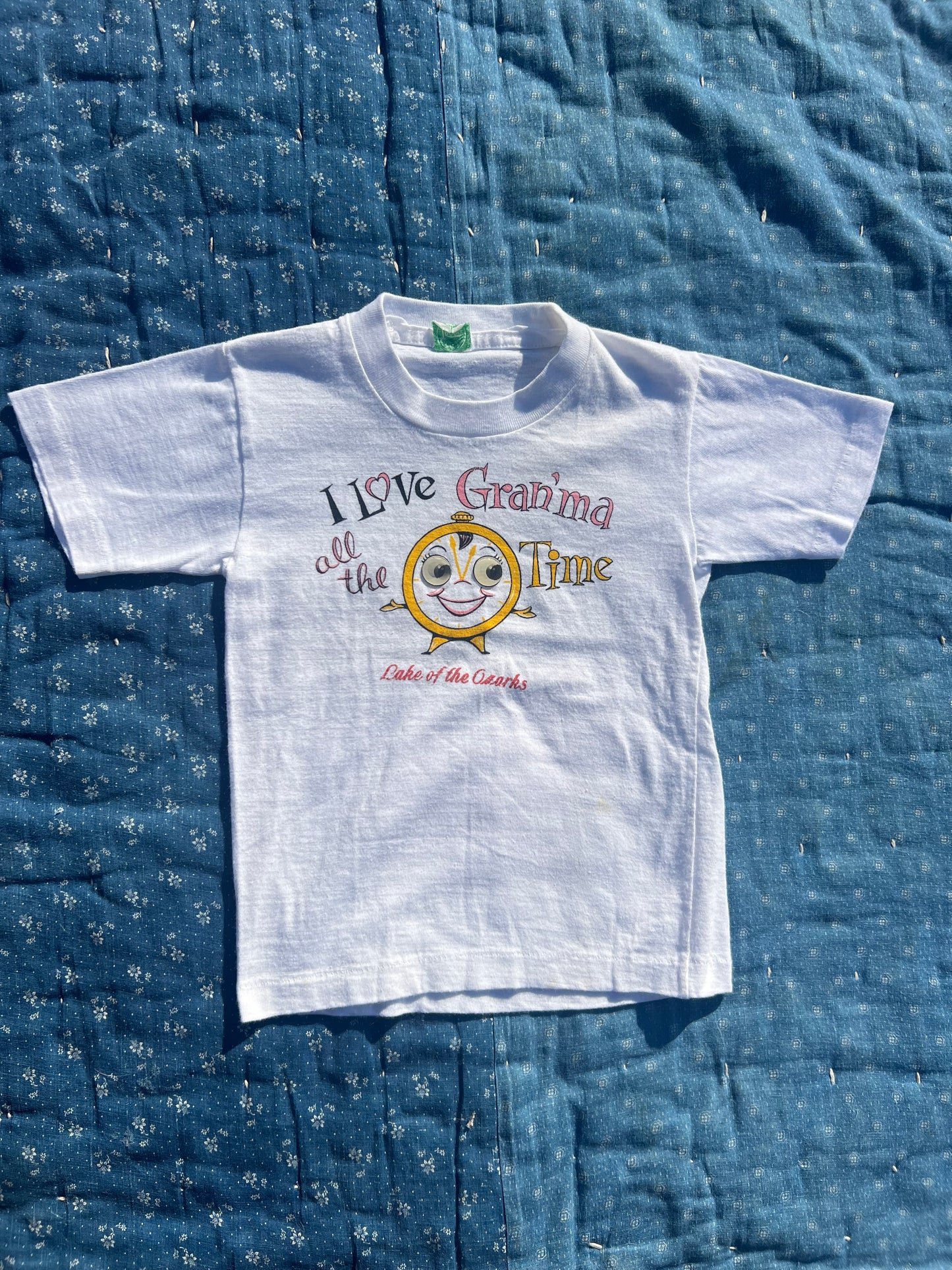 1960s lake of the ozarks souvenir tee