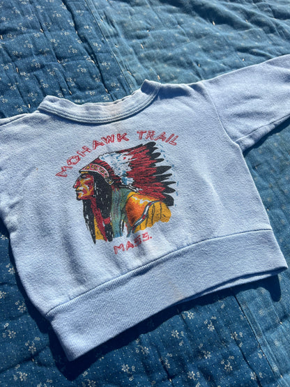 1970s mohawk trail souvenir sweatshirt