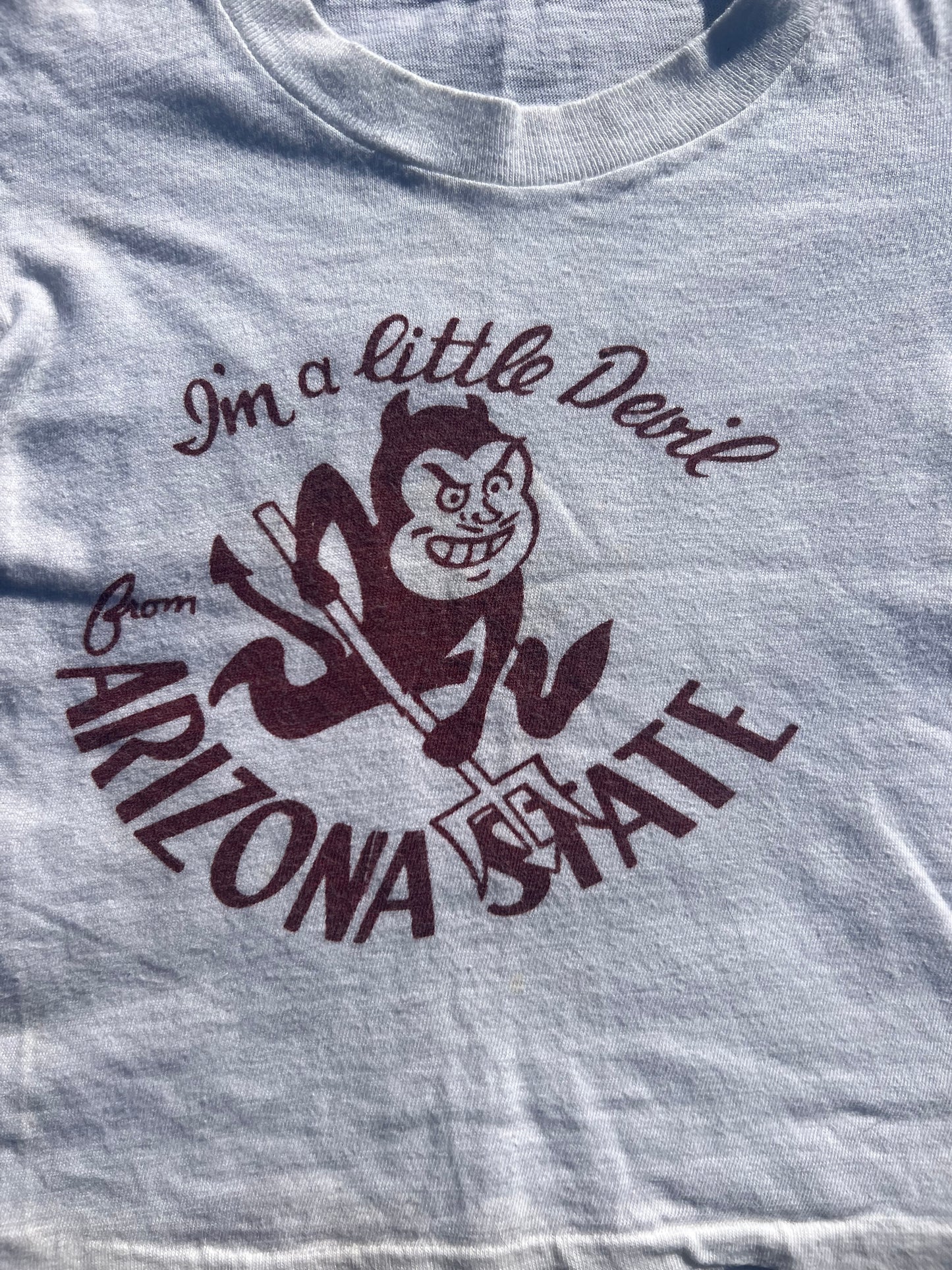 1960s arizona state little devil tee