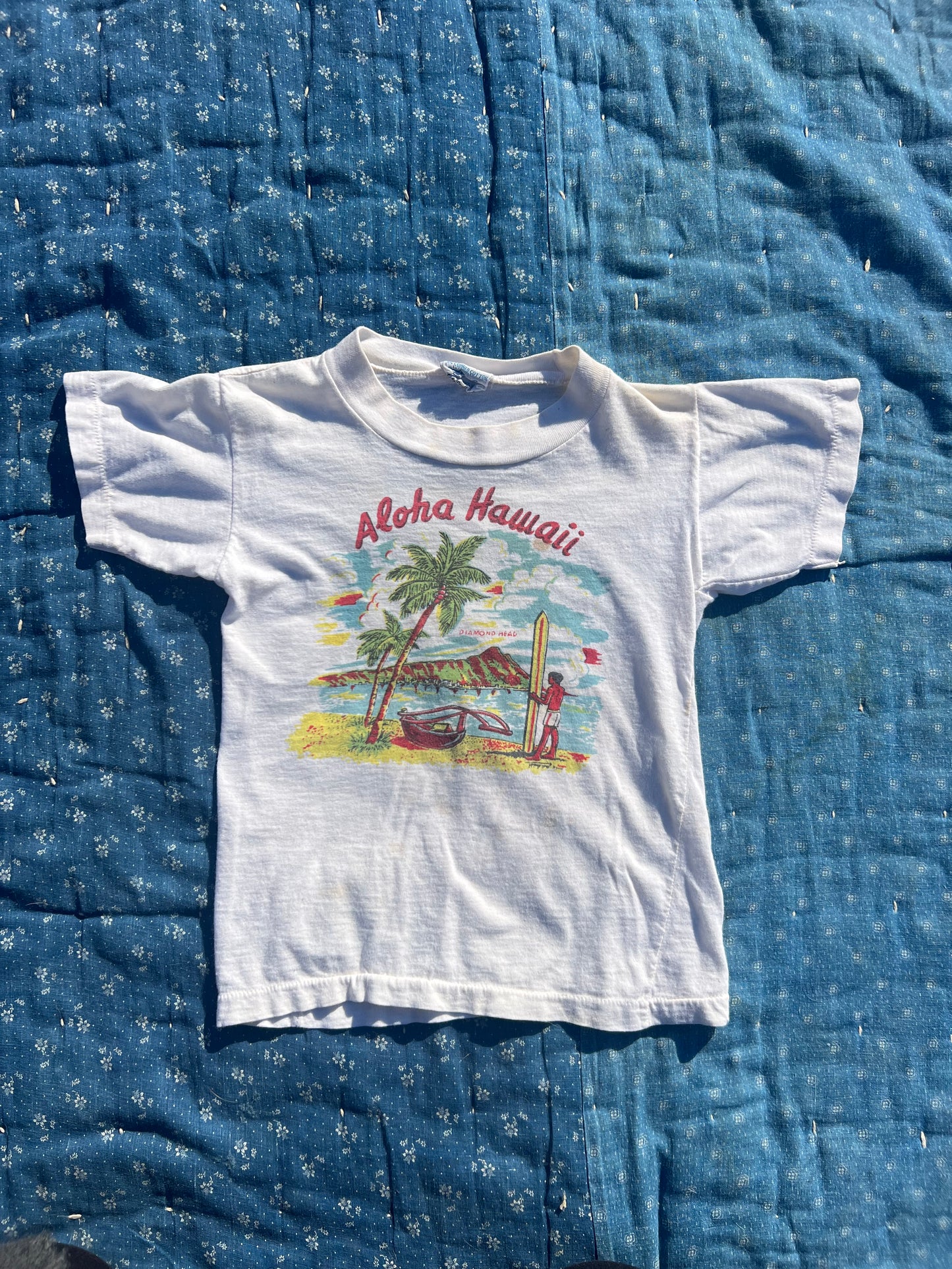 1960s hawaii souvenir tee