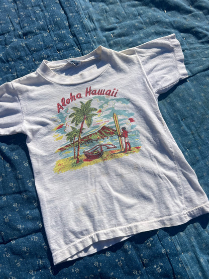 1960s hawaii souvenir tee