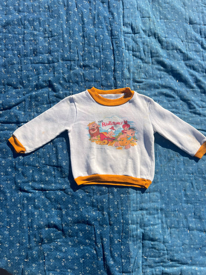 1970s flintstones sweatshirt