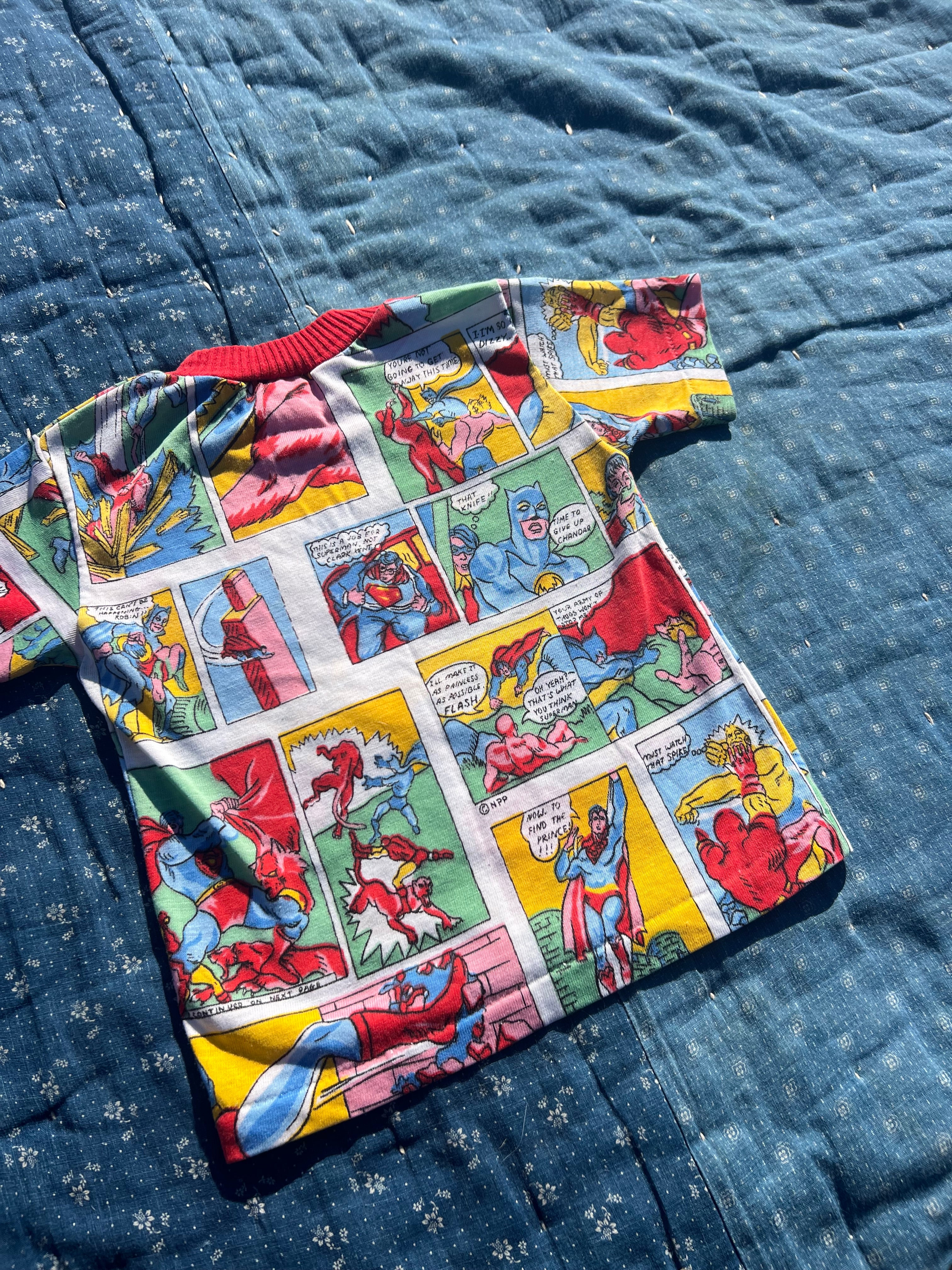 1970s superman comic tee
