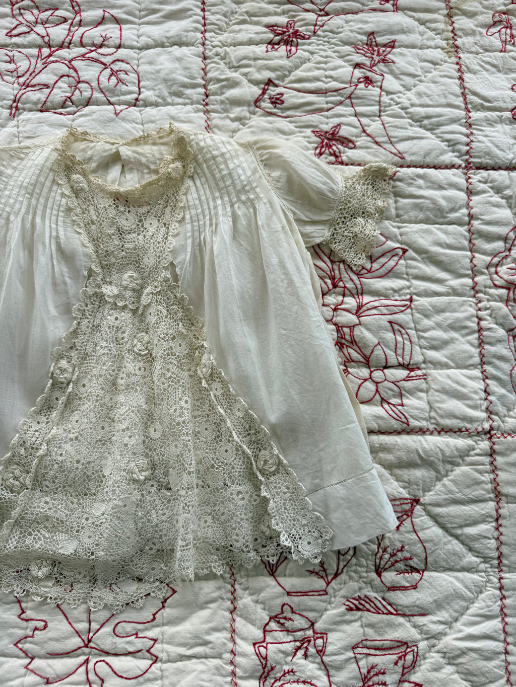 1900s irish lace dress