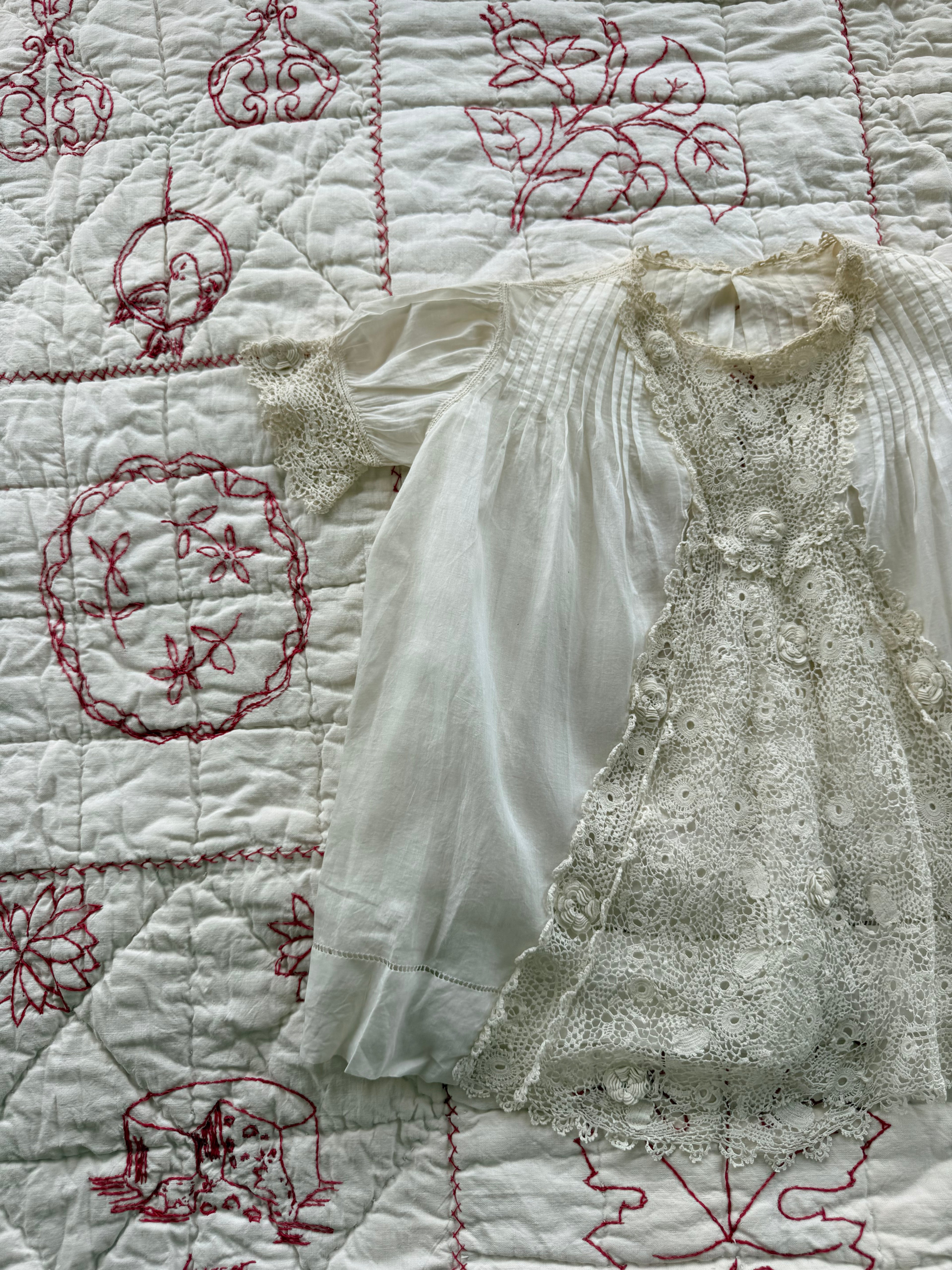 1900s irish lace dress