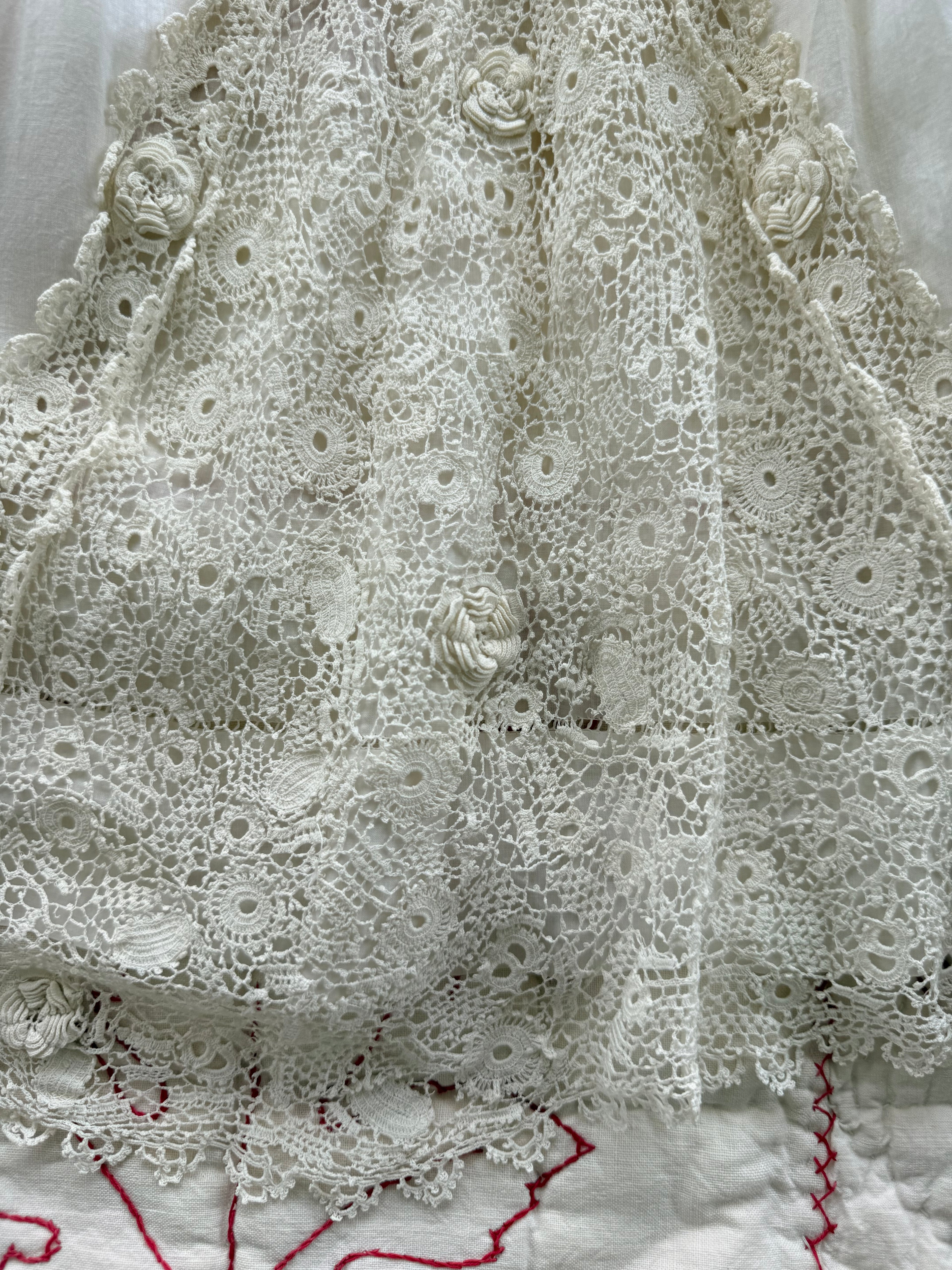 1900s irish lace dress