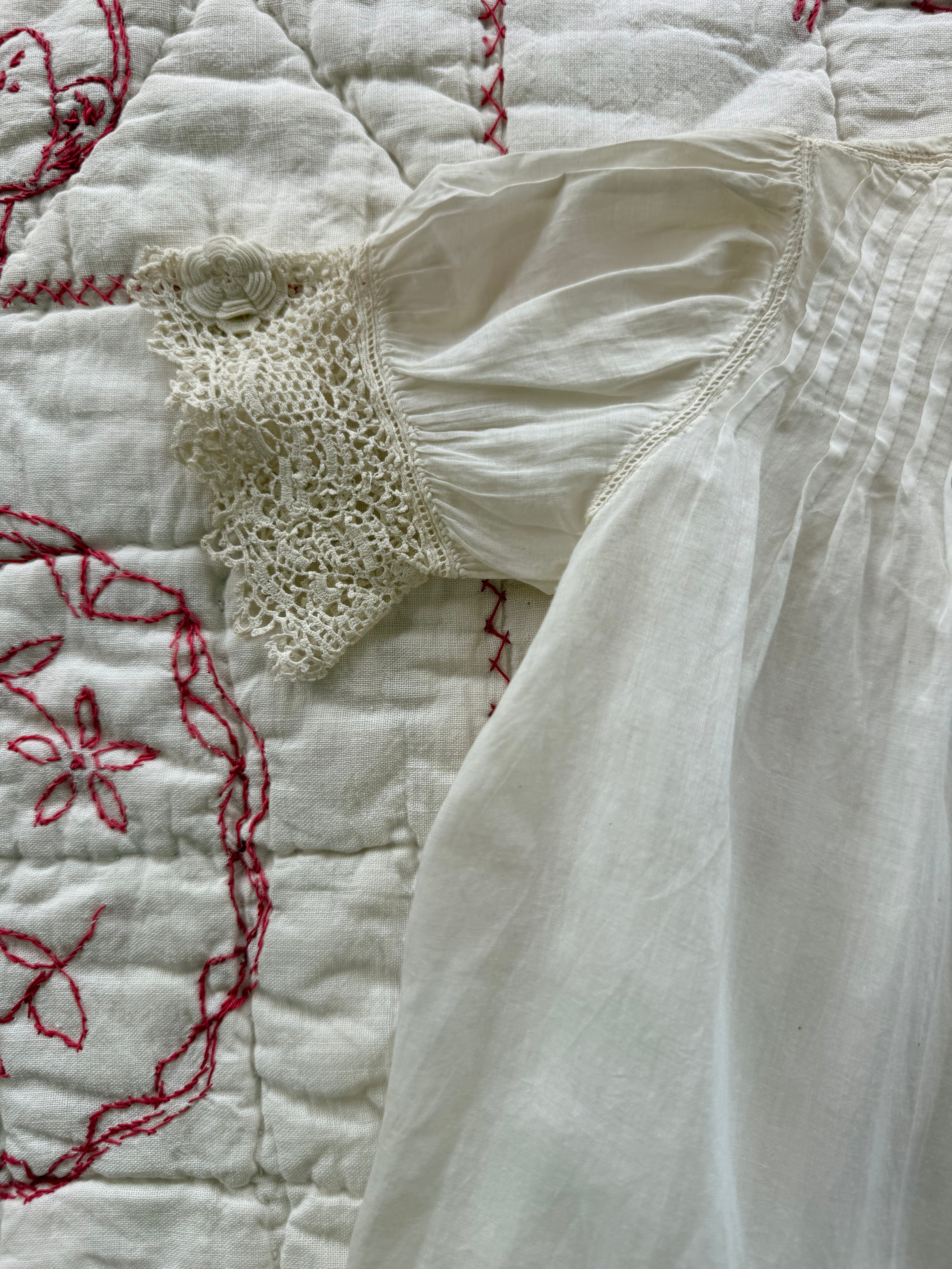 1900s irish lace dress