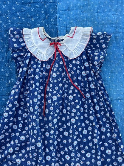 1940s daisy dress