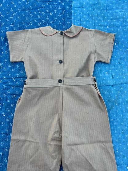 1920s puppy playsuit