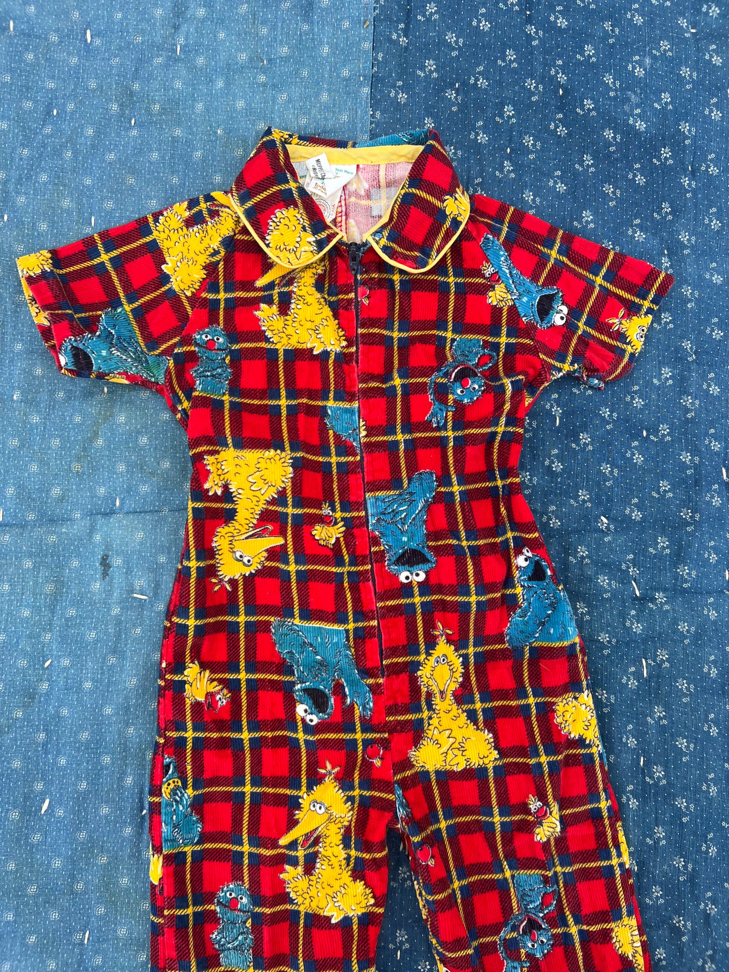 1970s sesame street jumpsuit