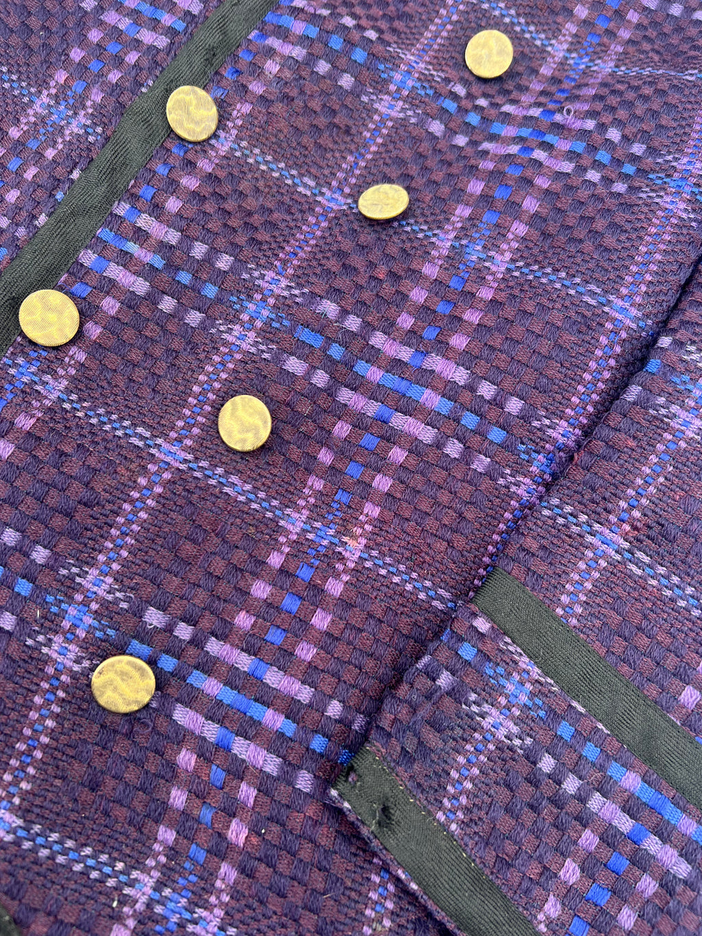 1910s woven wool coat