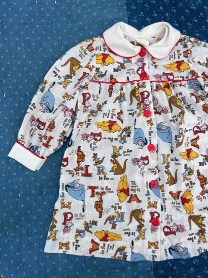 1970s winnie the pooh dress