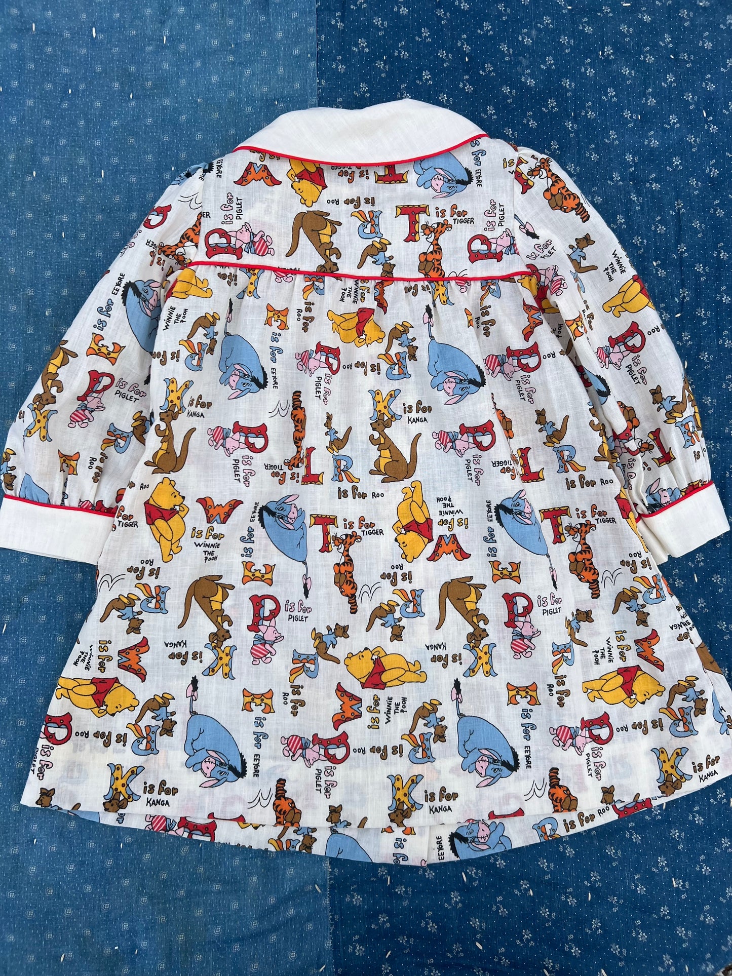 1970s winnie the pooh dress