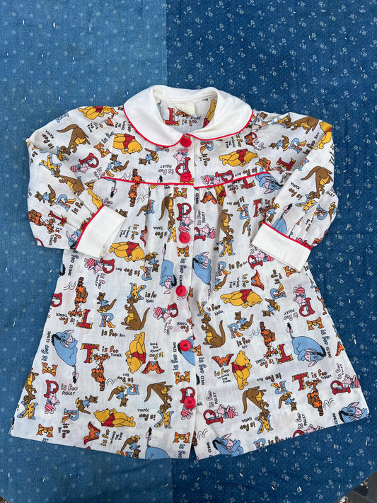 1970s winnie the pooh dress