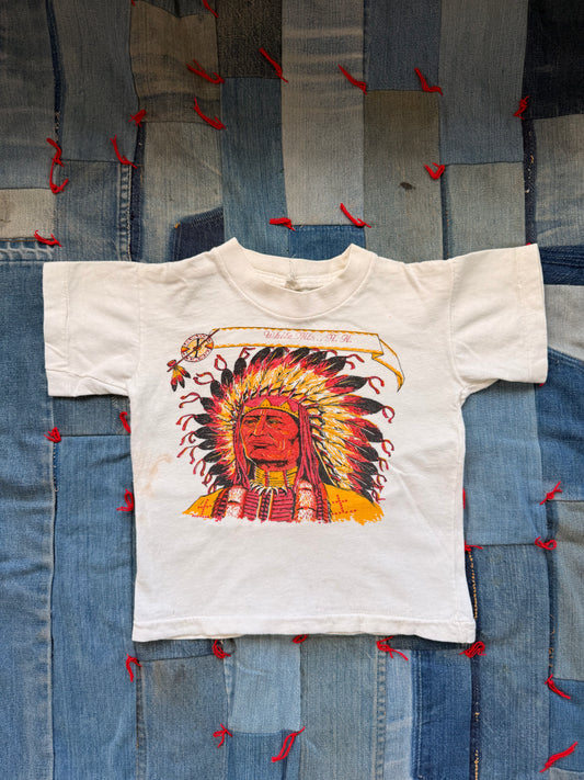 1950s white mountains new hampshire souvenir tee