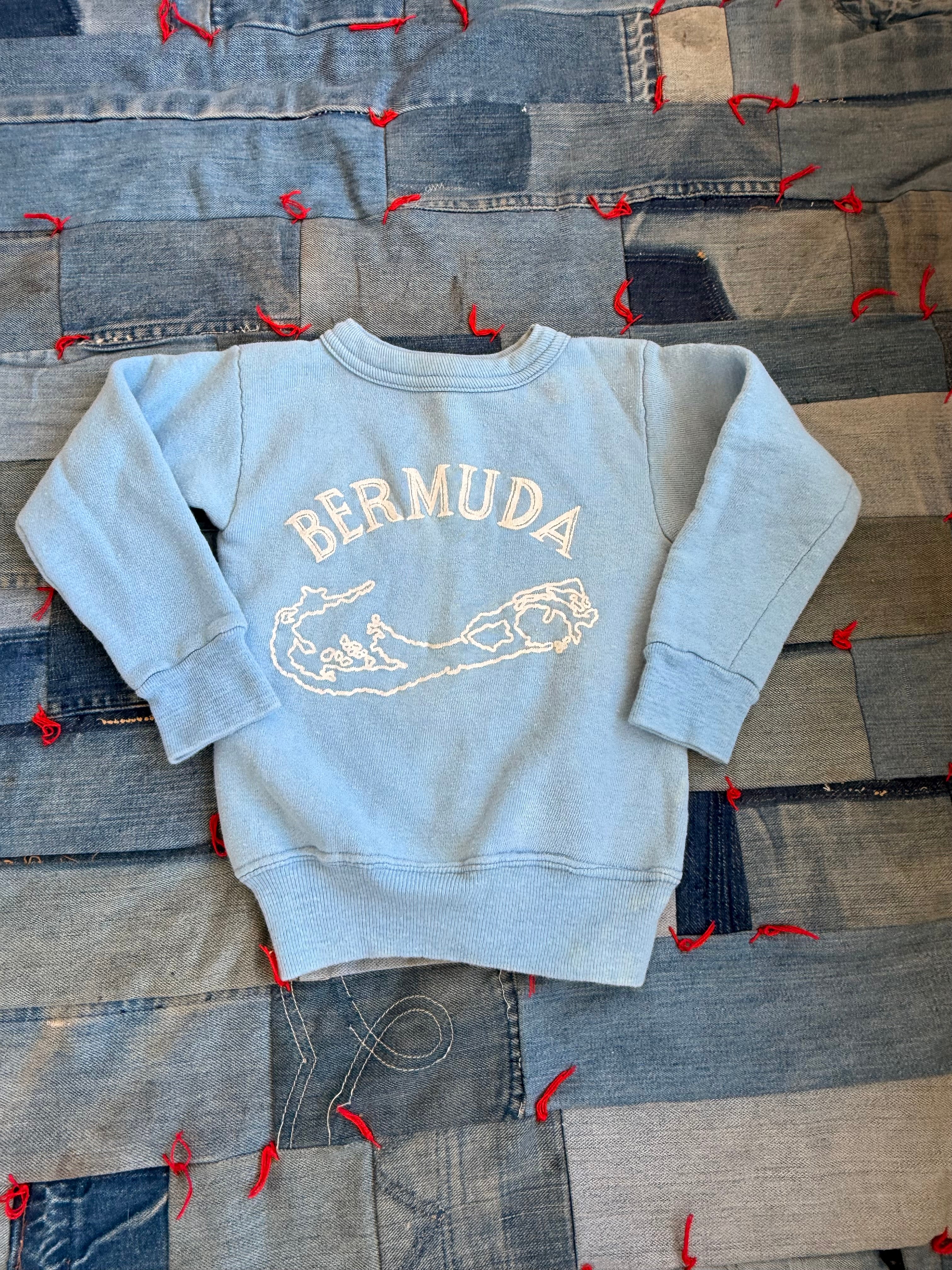 1960s bermuda souvenir sweatshirt
