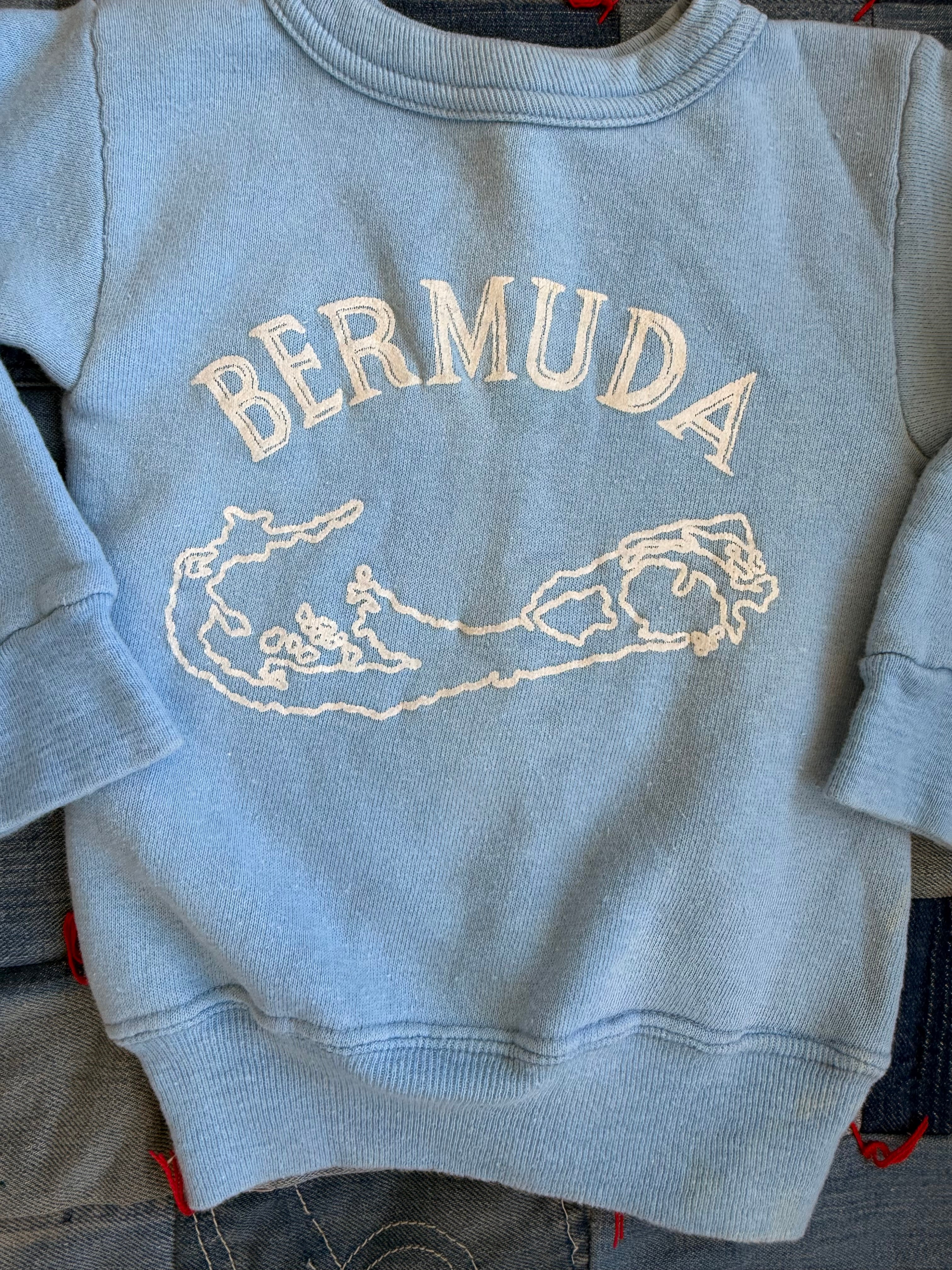 1960s bermuda souvenir sweatshirt