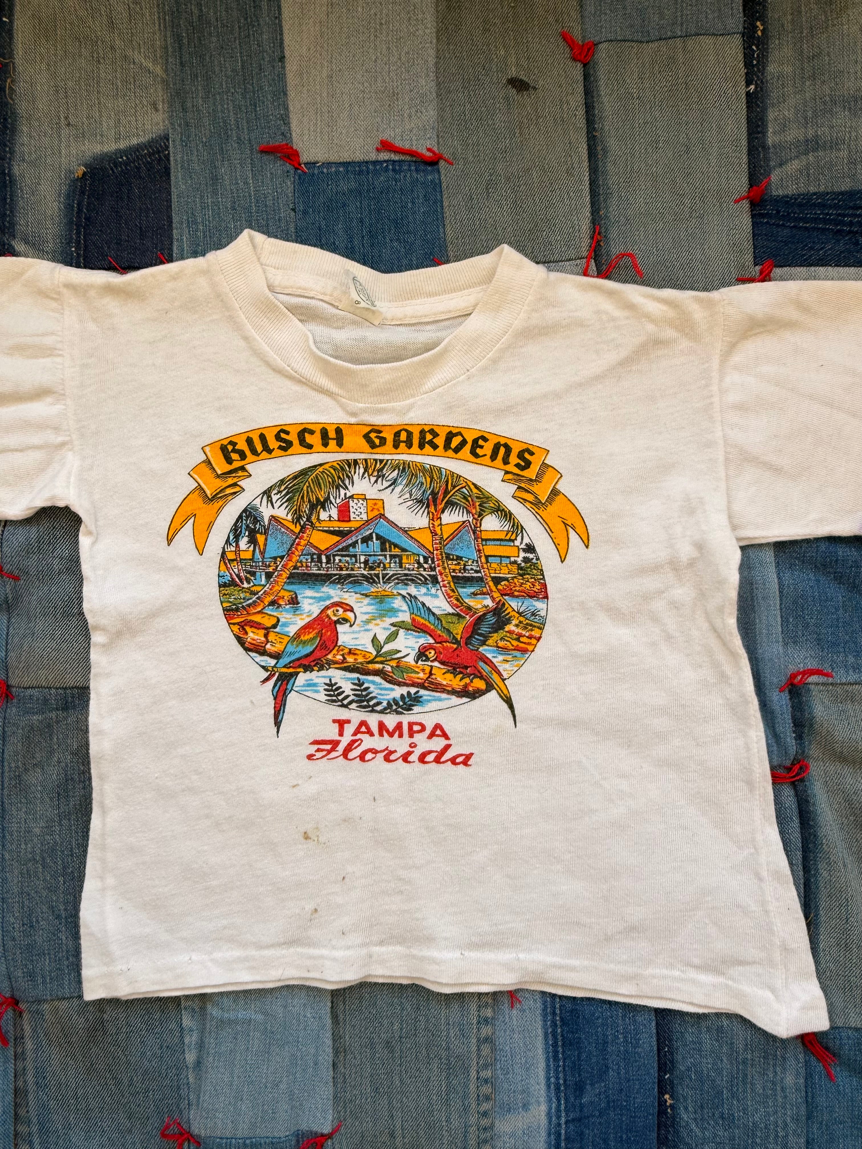 1960s busch gardens souvenir tee