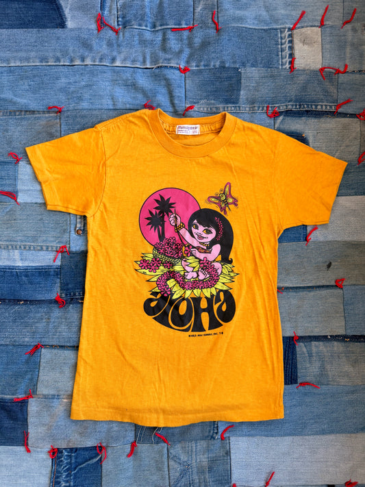 1970s golden hawaiian souvenir tee