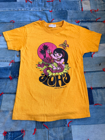 1970s golden hawaiian souvenir tee